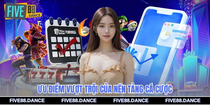 Ưu điểm vượt trội của nền tảng cá cược